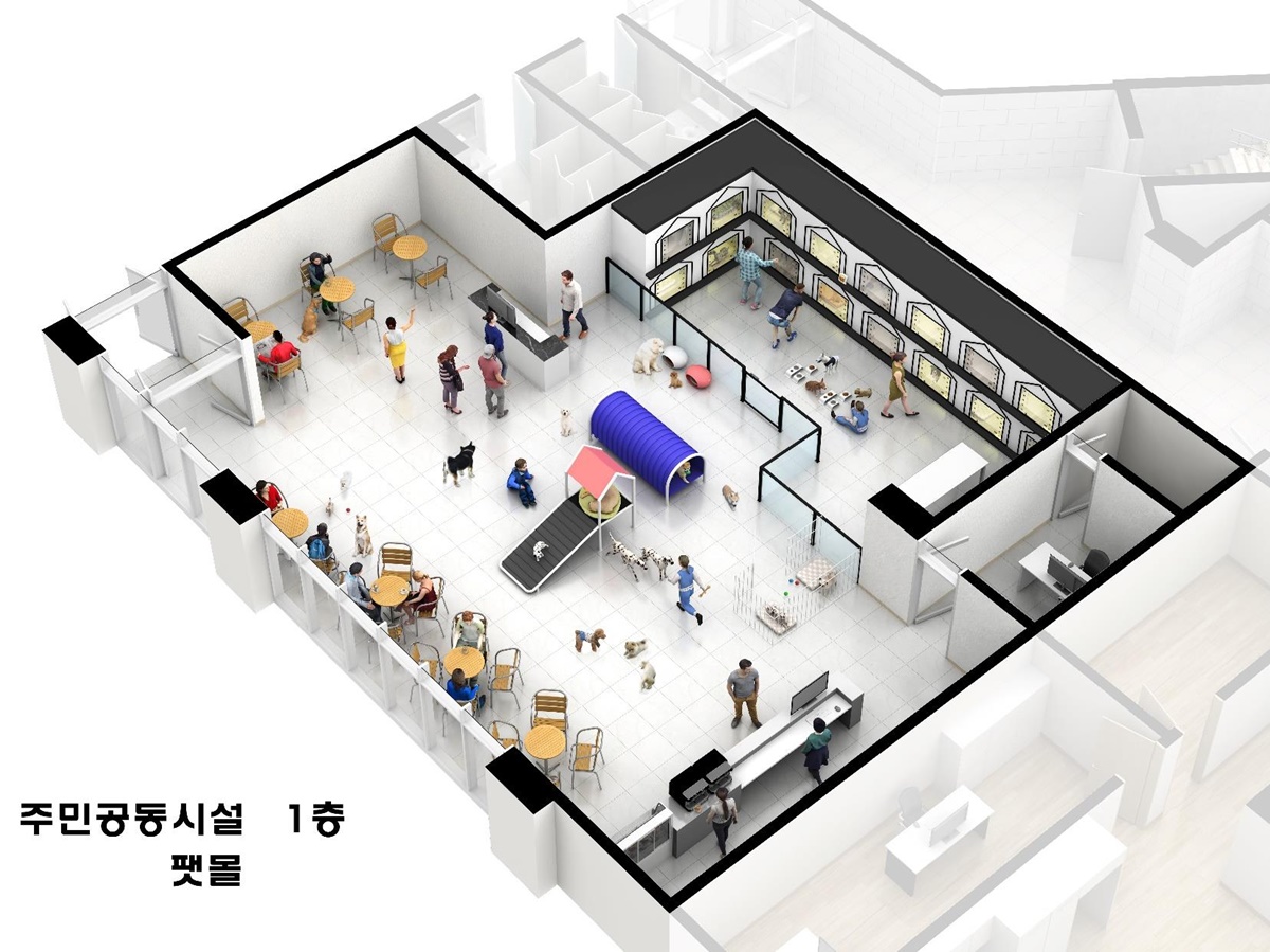 도심역 리버베르데포레01단지 커뮤니티